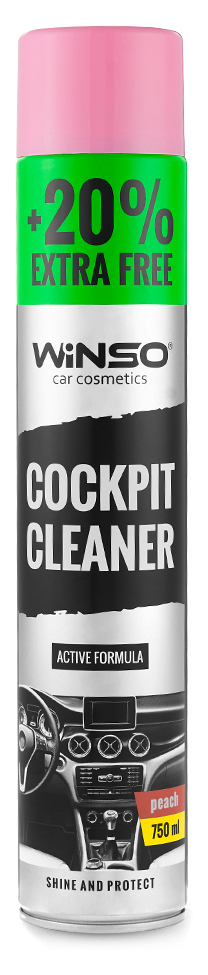 Поліроль для авто Winso Cockpit Cleaner 750 мл, персик (870580)
